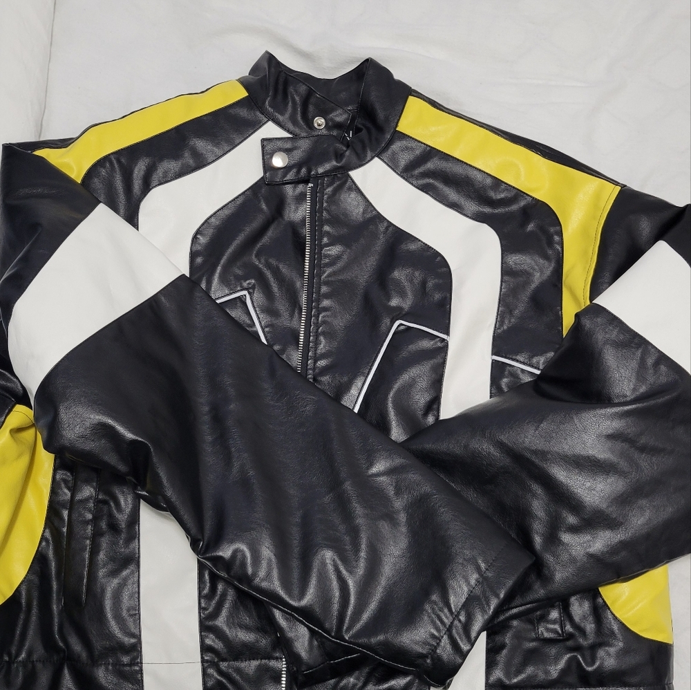 Pu  Moto Mororcycle Jacket